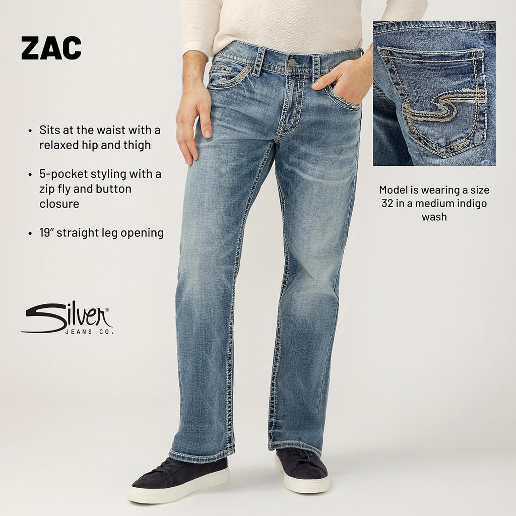 Men'S Zac Relaxed Fit Straight Leg Jean - Legacy