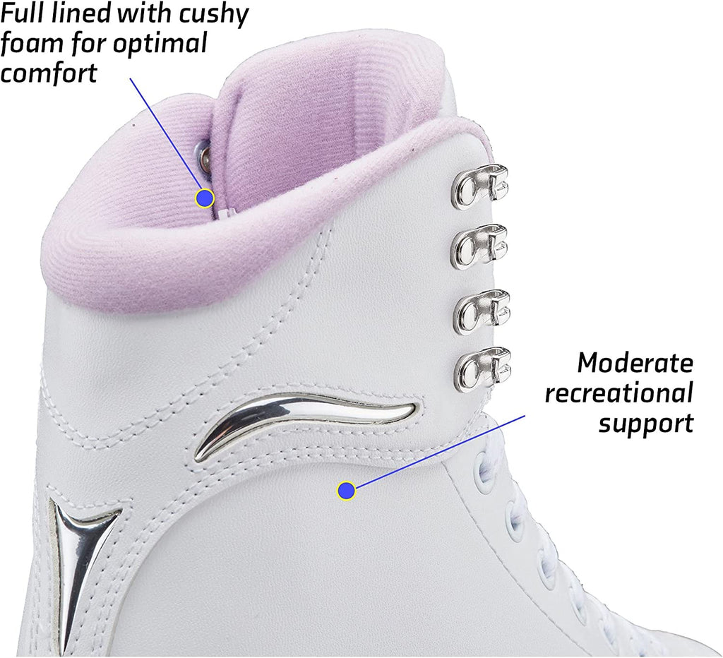 Jackson Figure Ice Skates JS180 / JS181 / JS184 - for Women and Girls | Comfortable Figure Skates for Ice Skating & Recreational Figure Skating, Ice Skates for Kids/Toddler Ice Skates-Medium Width