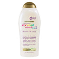OGX Extra Creamy + Coconut Miracle Oil Ultra Moisture Body Wash, Rich Shower Gel for Dry Skin Infused with Coconut Oil, Body Wash for Women, Sulfate-Free Surfactants, 19.5 Fl. Oz
