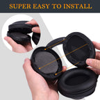 Earpads for Sony WH-1000XM3 - Black | for WH1000XM3(XM3) Headphones
