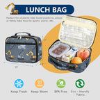 Backpack for Kids, Boys Girls Preschool Backpacks with Lunch Box Toddler Kindergarten School Bookbag Set