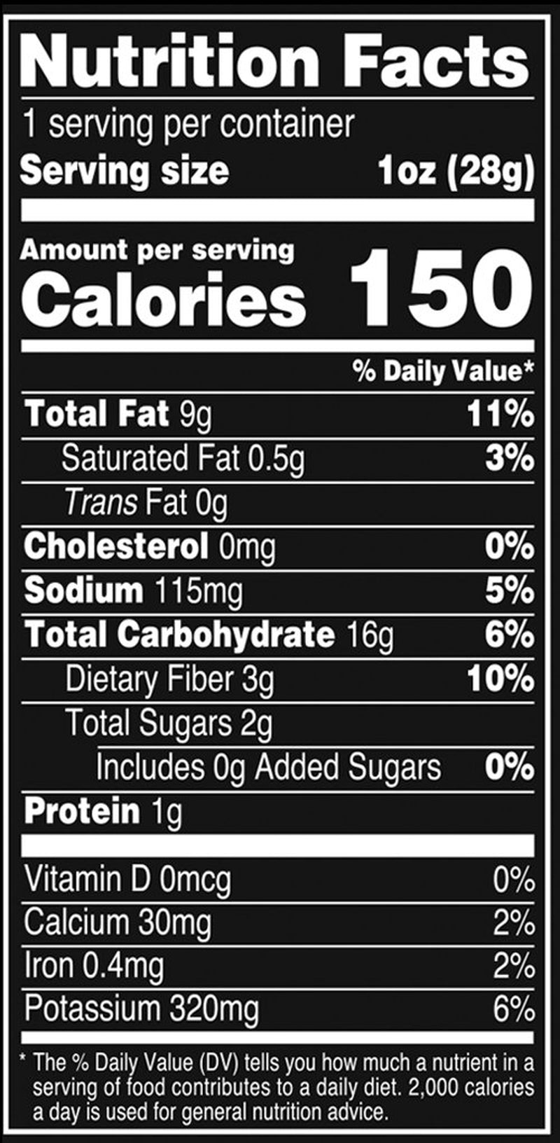 Vegetable Chips, Original Vegetable Chips with Sea Salt, 1 Oz (Pack of 24)