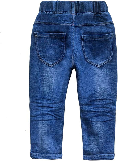 4-9T Infant Little Kids Girls Embroidery Jeans Denim Pants