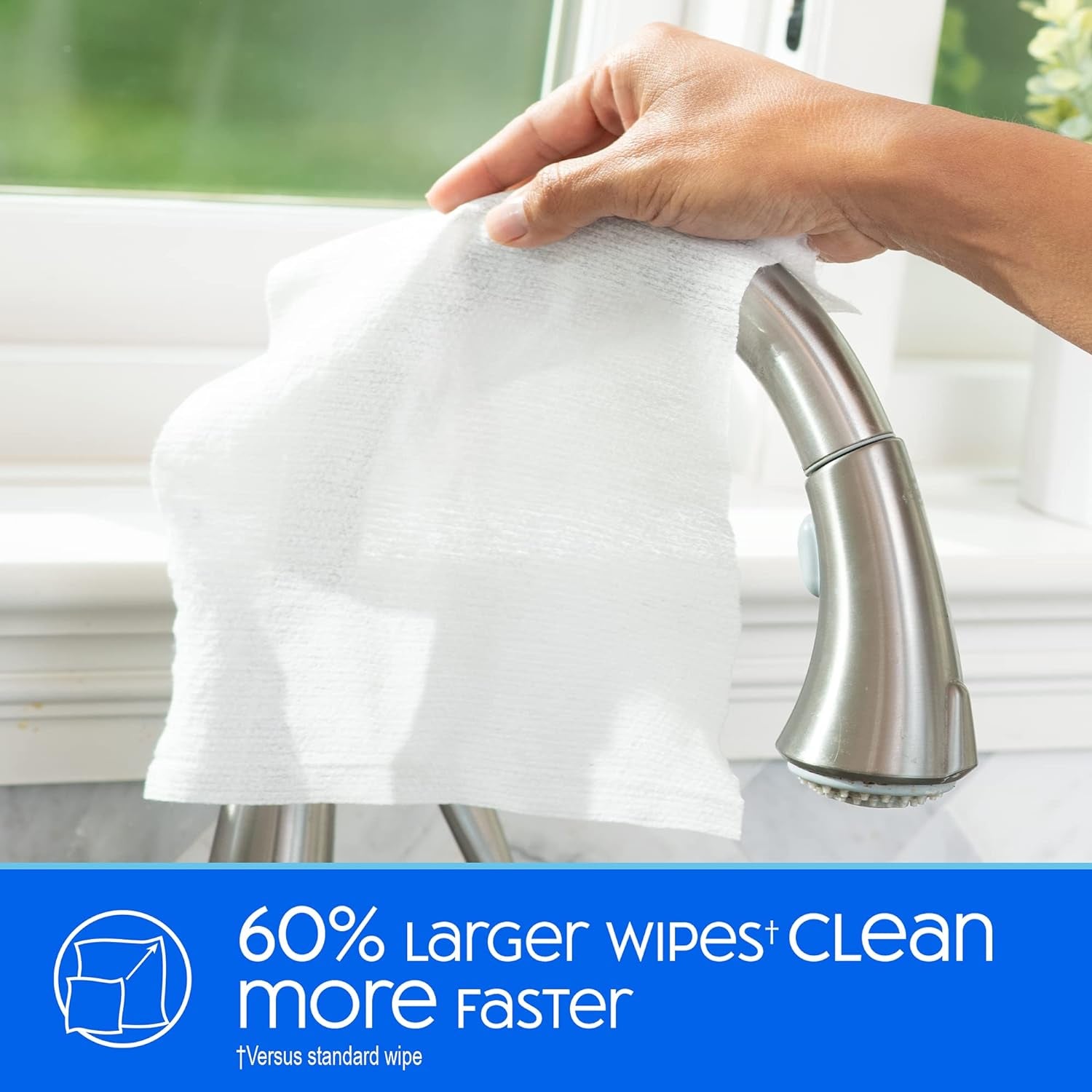 Disinfecting Surface Wipes 304Ct | Cleans & Disinfects Home & Kitchen Surfaces | Fresh & Lemon Scent