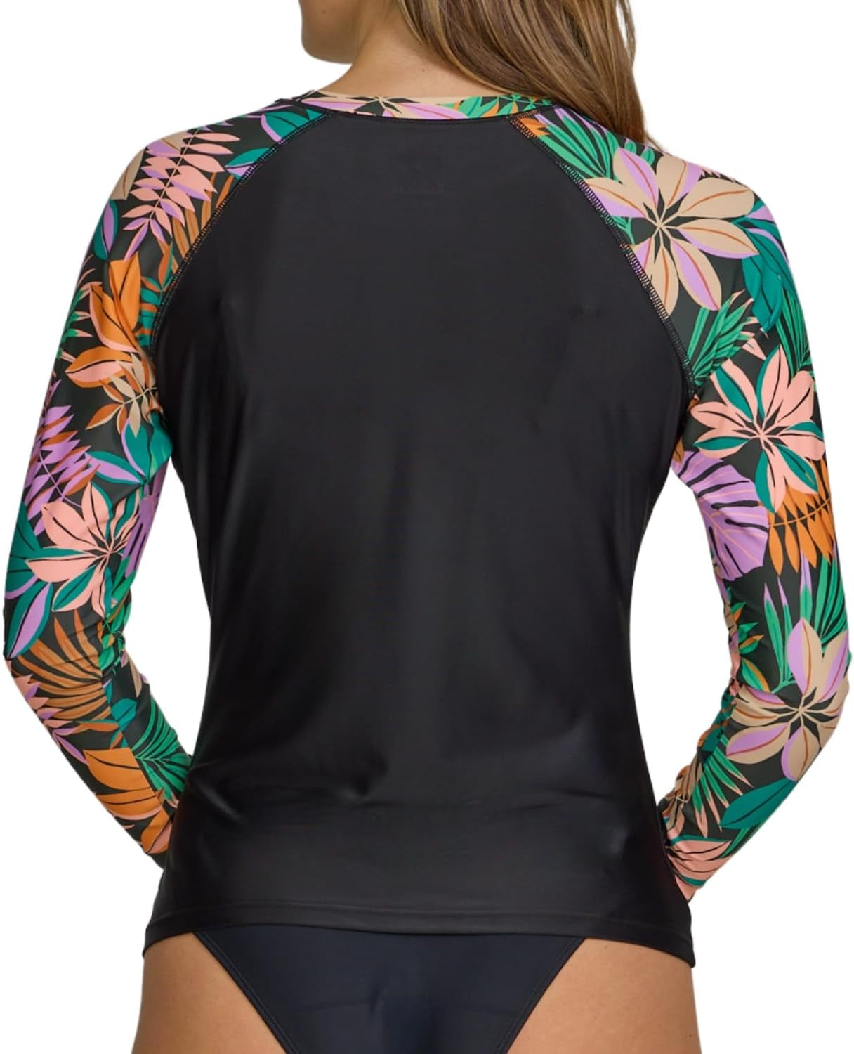 Women'S Long Sleeve Rash Guard, UPF 50+ Sun Protection Swim Shirt | UPF 50+ Sun & UV Protection, Quick-Dry Fabric, Flattering Silhouette, Full Range of Motion, SPF Sun Shirt