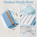 Multifunctional Foaming Soap Box for Soap Holder,Laundry Cleaning Brush | Portable Scrubbing Soap Dispenser Roller,Soap Cleaning Storage Foaming Box for Home Bathroom Kitchen