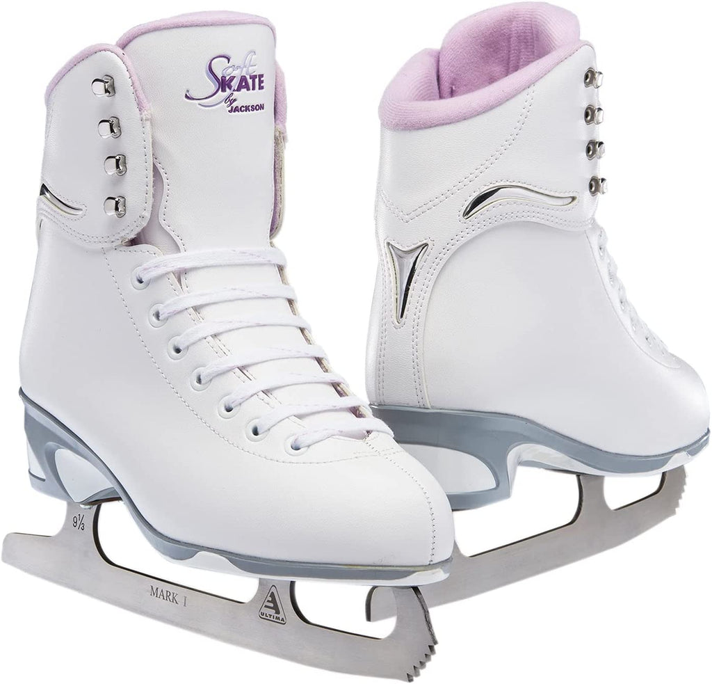 Jackson Figure Ice Skates JS180 / JS181 / JS184 - for Women and Girls | Comfortable Figure Skates for Ice Skating & Recreational Figure Skating, Ice Skates for Kids/Toddler Ice Skates-Medium Width