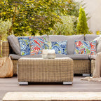 Outdoor Throw Pillows Decorative Outdoor Accent Pillows with Insert | Outdoor Throw Pillows Patio Pillows with Inserts Square Decorative Pillows for Patio Furniture