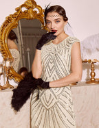 Women'S Flapper Dresses 1920S Beaded Fringed Great Gatsby Dress