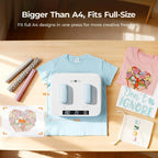 Heat Press Machine for T Shirts 12X10 with Pressure Display | Portable Heat Press with Heats up Fast & Evenly H10 Heat Press Machines for HTV, Sublimation, Heat Transfer Projects