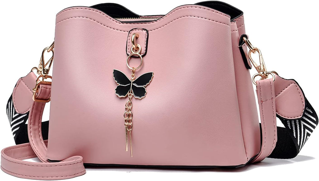 Small Crossbody Bags for Women Fashion Purses for Teenage Girls Lightweight Handbags Shoulder Bag