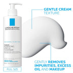 La Roche-Posay Toleriane Hydrating Gentle Face Cleanser, Hydrating Facial Cleanser with Niacinamide + Ceramides, Daily Face Wash for Dry Skin to Normal Skin, Sensitive Skin Tested, Fragrance Free