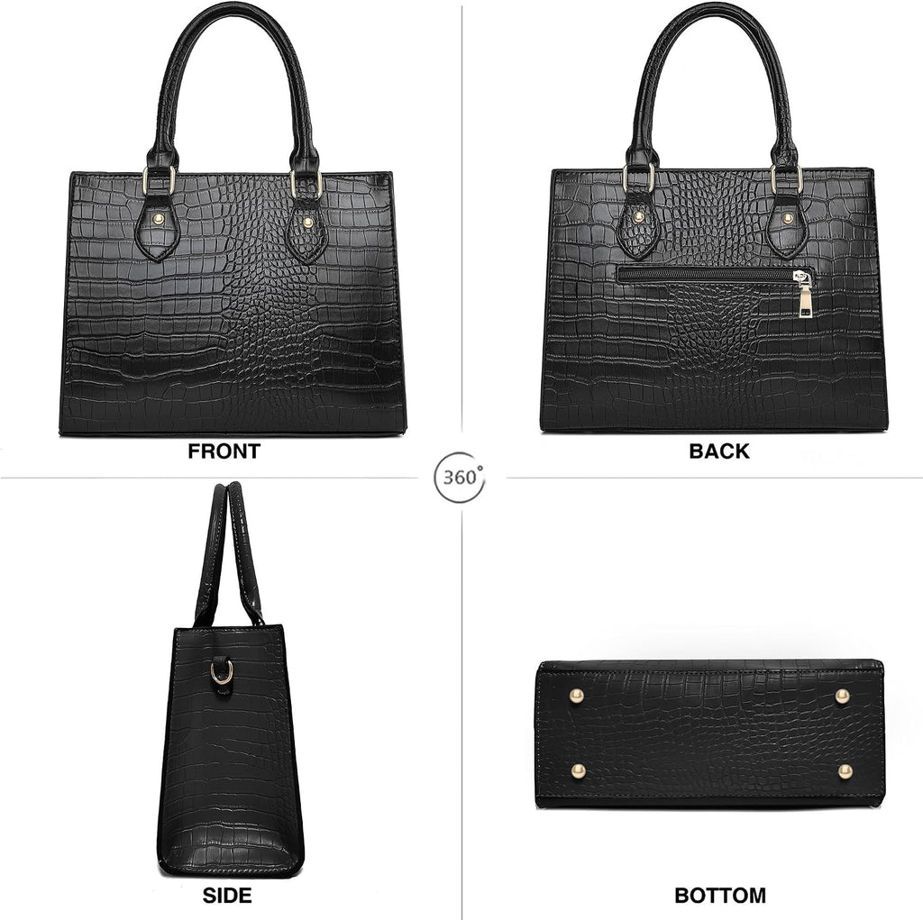 Crossbody Purses and Handbags for Women PU Leather Tote Top Handle Satchel Shoulder Bags
