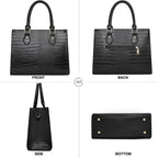 Crossbody Purses and Handbags for Women PU Leather Tote Top Handle Satchel Shoulder Bags