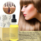 Natural Hair Growth Oil, Organic Veganic Natural Hair Growth Oil,Pure Natural Hair Density Essential Oil, Plant Extract Hair Growth Oil for Dry Damaged Hair and Growth (3Pcs)