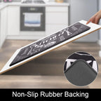 anti Fatigue Kitchen Rugs Set of 2, Cushioned Kitchen Mats for Floor | Non Slip Farmhouse Kitchen Rug and Runner Set, Waterproof Comfort Kitchen Floor Mat Carpet for Sink, Standing Desk, Laundry