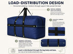 Extra Large Storage Duffle Bag for Travel, Black Big Traveling Duffle Bag