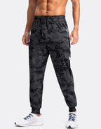 Men'S Joggers with Zipper Pockets Lightweight Athletic Workout Pants Quick Dry Sweatpants for Men Running Hiking