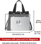 Women Crossbody Handbags Genuine Leather Satchel Handbags for Women Top-Handle Shoulder Tote Purses