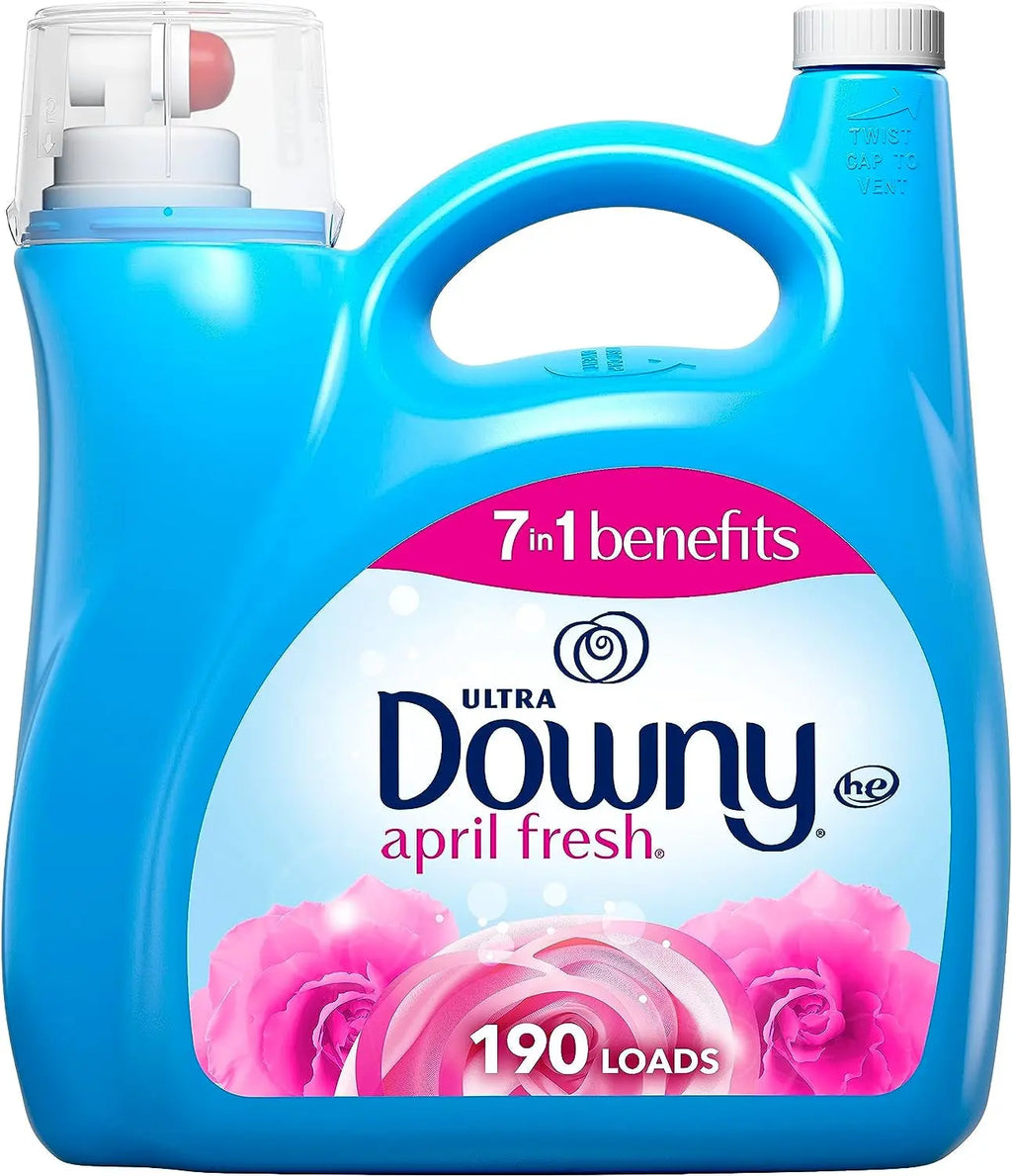 Ultra Laundry Liquid Fabric Softener (Fabric Conditioner), April Fresh, 140 Fl Oz, 190 Loads