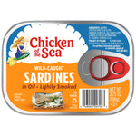 Smoked Sardines in Oil, Wild Caught, 3.75-Ounce Cans (Pack of 18)