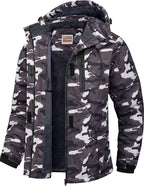 Women'S Waterproof Ski Jacket Warm Winter Coats Windproof Winter Jackets for Women Fleece Lined Windbreaker with Hood