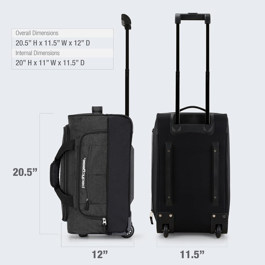 Duffel Bag with Rolling Wheels