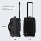 Duffel Bag with Rolling Wheels