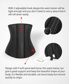 Long Torso Waist Trainer for Women Underbust Corsets Cincher Sport Girdle
