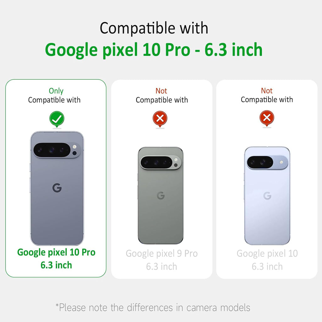 For Google Pixel 10 Pro Crossbody Case Clear Adjustable Shoulder Neck Lanyard Strap Phone Cover for Women Girls Transparent Soft Slim Shockproof Protective Mobile Case for Pixel 10 Pro - Beige