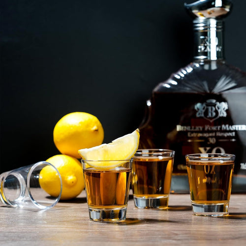 1.5 Oz Shot Glasses Sets with Heavy Base, Clear Shot Glass (4 Pack)