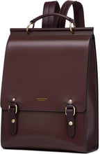 Leather Backpack Purse for Women Fashion Travel Shoulder Bag | Genuine Leather and Microfiber Leather, College Backpacks, Vintage, Casual Work Bag