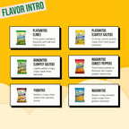 Soldanza Plantain Chips Variety Pack - 6 Mix (Pack of 6) | International Snack | 2.5 Oz - Journey of Snacks