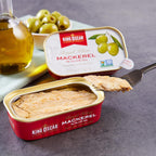 Skinless & Boneless Mackerel Fillets in Olive Oil, 4.05-Ounce Cans (Pack of 1)