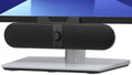 Computer Speakers for Desktop PC, Monitor Speakers with Easy Volume Knob, Sturdy Clamp, Clear Sound, Decent Bass, USB Plug in External Speakers for Laptop, Small PC Soundbar, USB-C Adapter, 5Ft Cable