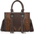 Tote Bag for Women Western Tooling Handbags Embroidered Concho Crossbody