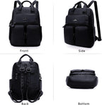 Backpack Purse for Women Soft Washed Leather Multi Pocket Casual Travel Backpacks…