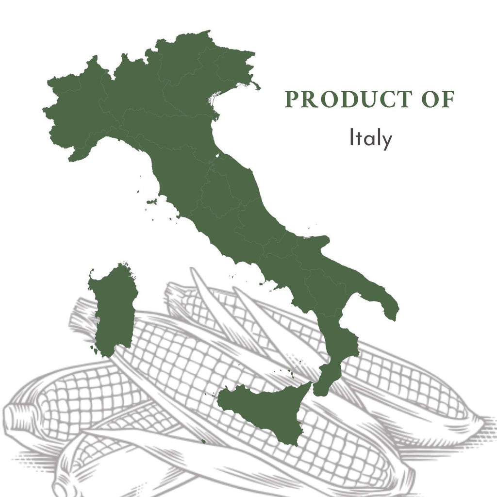 Fine Grain Yellow Polenta from Italy, 5 Lb Bag (72162)