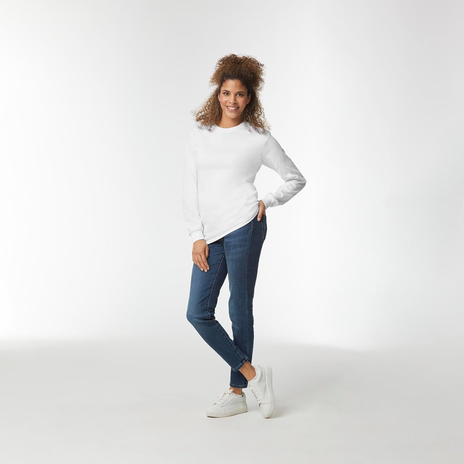 Adult Ultra Cotton Long Sleeve T-Shirt, Style G2400, Multipack