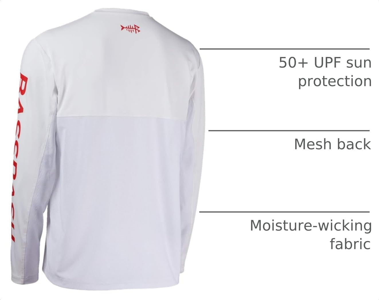 Fishing T Shirts for Men UV Sun Protection UPF 50+ Long Sleeve Tee T-Shirt
