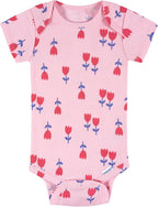 Baby Girls 8-Pack Short Sleeve Mix & Match Bodysuits