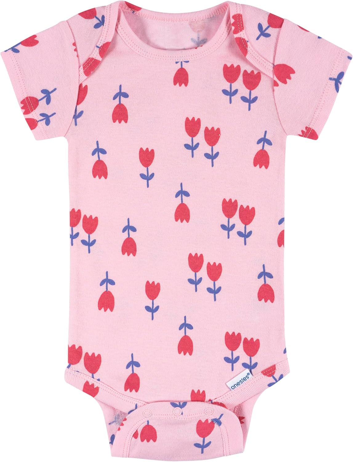 Baby Girls 8-Pack Short Sleeve Mix & Match Bodysuits