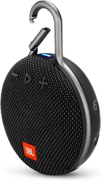 Clip 3, Black - Waterproof, Durable & Portable Bluetooth Speaker - up to 10 Hours of Play - Includes Noise-Cancelling Speakerphone & Wireless Streaming