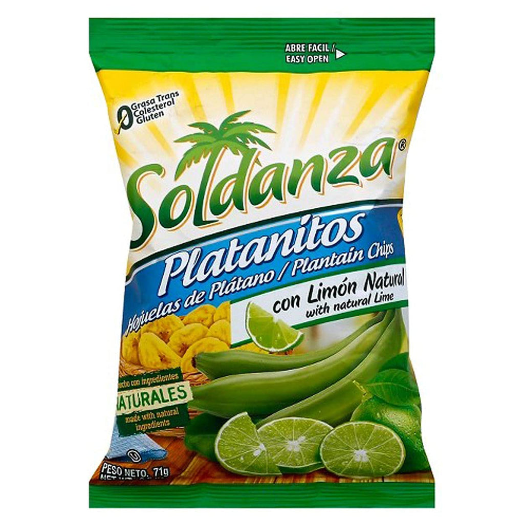 Father'S Day Journey of Snacks "International Snack" Soldanza Plantain Chips Variety Pack 2.5Oz (Pack of 6) (6 Mix)