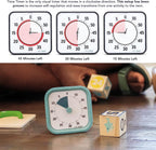 Home MOD – 60-Minute Visual Timer Home Edition, Silent Operation Study Tool for Kids Desk, Homeschool Supplies, Office & Meetings (Lake Day Blue)
