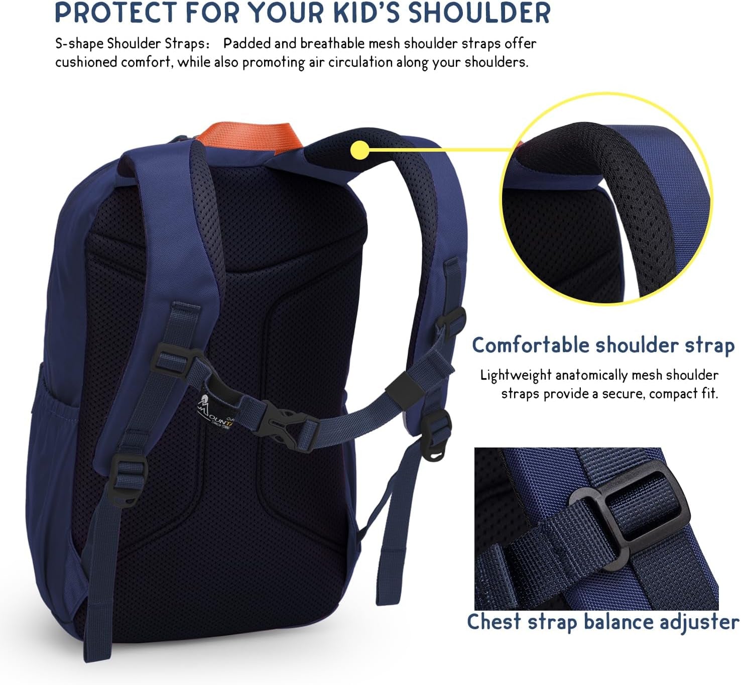 Kids Backpack for Boys Girls Elementary Kindergarten School Bag Lightweight Children Daypack