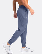 Men'S Joggers with Zipper Pockets Lightweight Athletic Workout Pants Quick Dry Sweatpants for Men Running Hiking