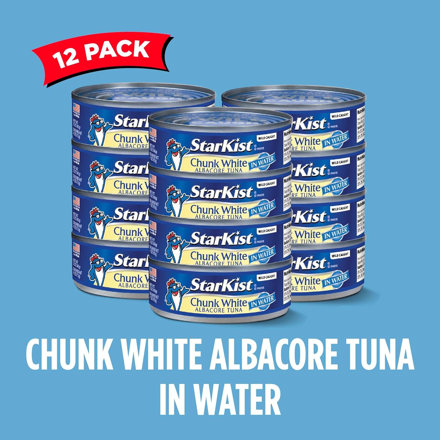Chunk White Albacore Tuna in Water - 5 Oz Can (Pack of 12)