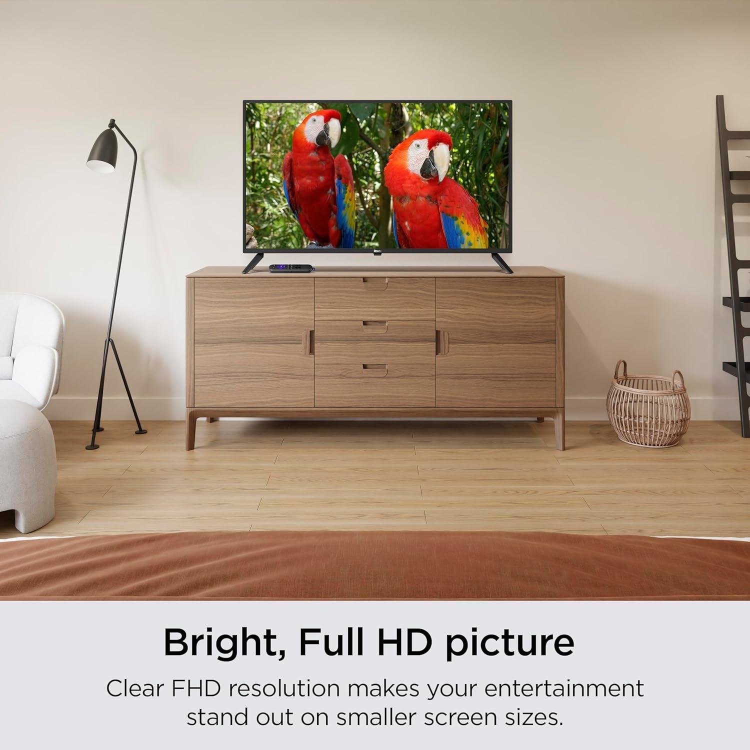 40" Select Series 1080P Full HD Smart tv with Voice Remote, Bright Picture, Customizable Home Screen, and Free TV