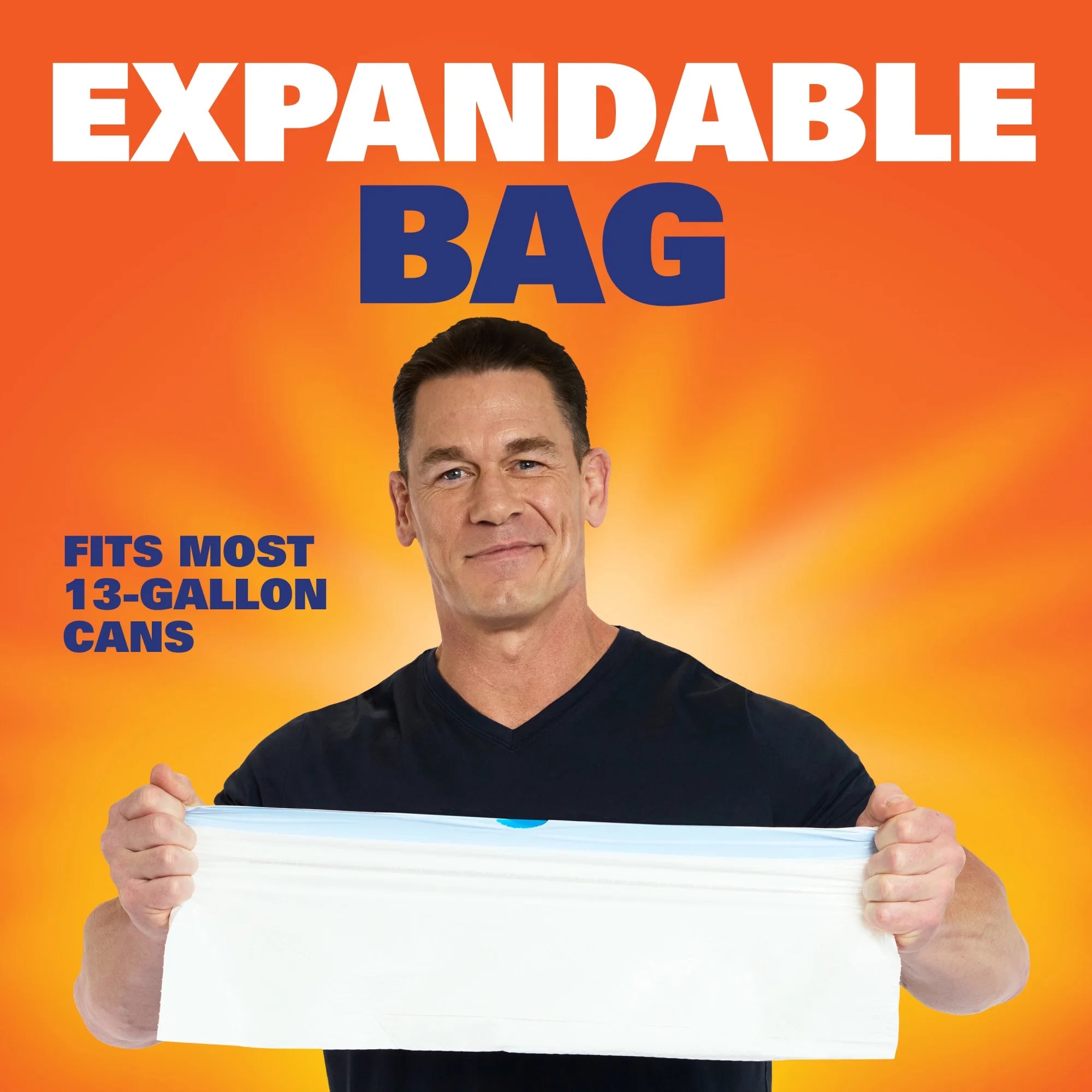 Ultra Strong 13 Gallon Trash Bags, Tall Kitchen Trash Bags, White, Fabuloso Scent, 80 Bags